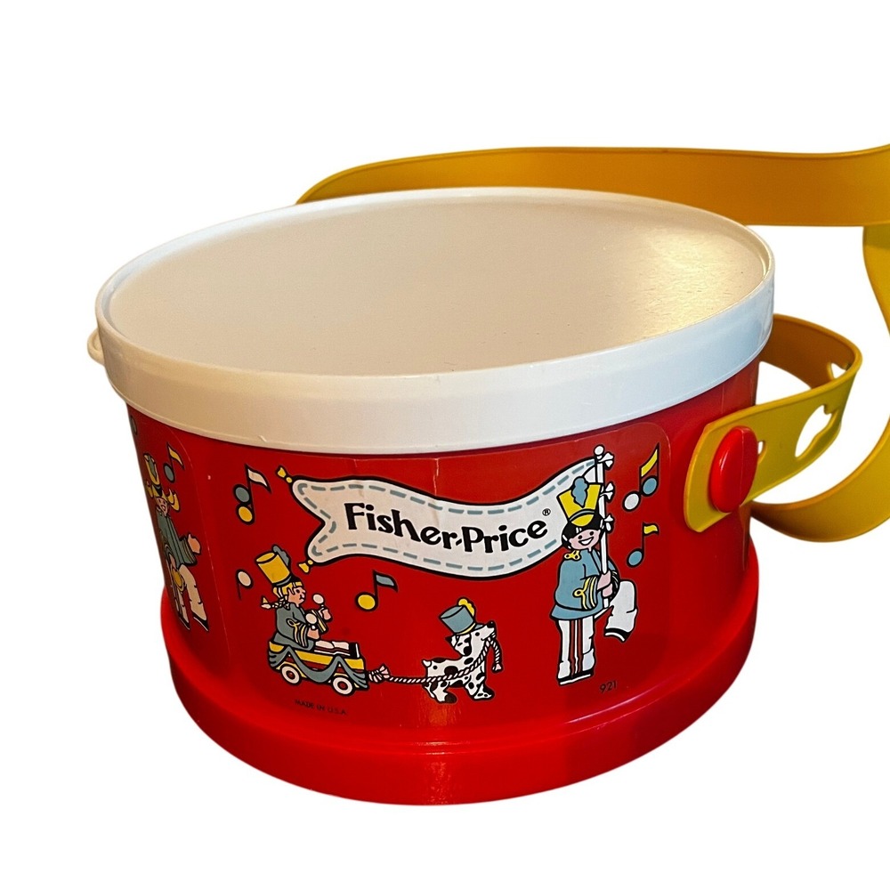 Fisher-Price Marching Band Drum with Musical Instruction